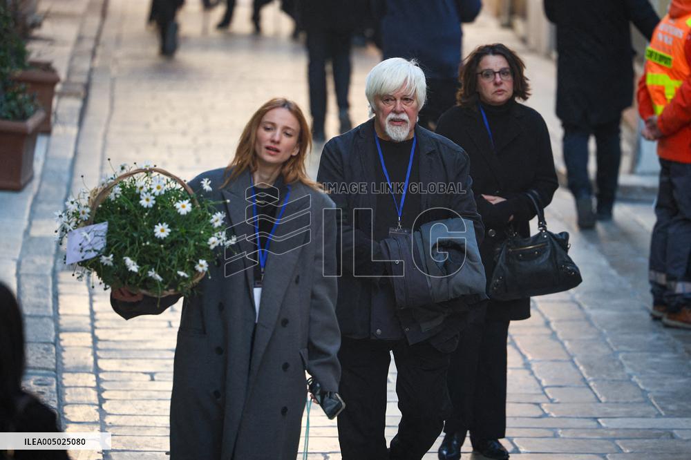 Brigitte Bardot Funeral - Saint-Tropez