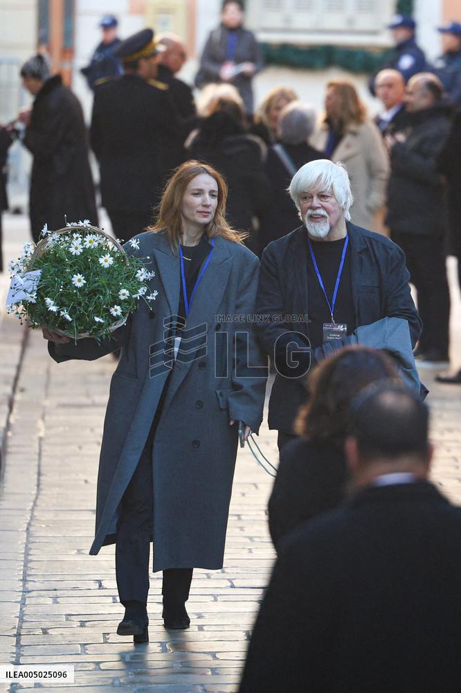 Brigitte Bardot Funeral - Saint-Tropez