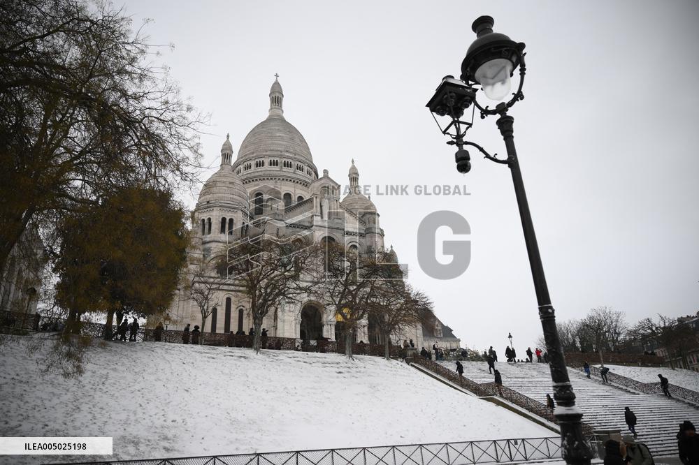 Paris Under the Snow