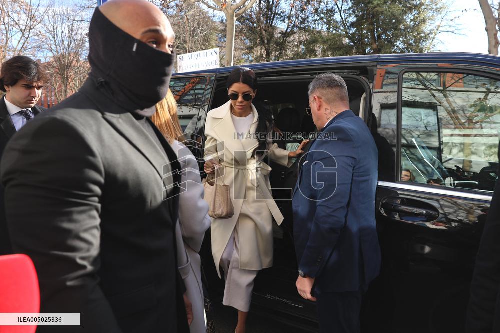 Ilia Topuria and His Ex-Wife in Court - Mostoles, Spain