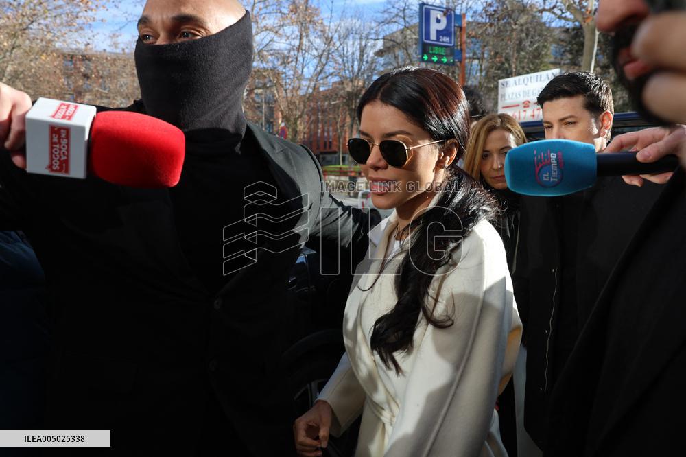 Ilia Topuria and His Ex-Wife in Court - Mostoles, Spain
