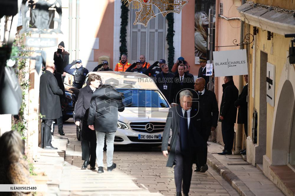 Brigitte Bardot Funeral - Saint-Tropez