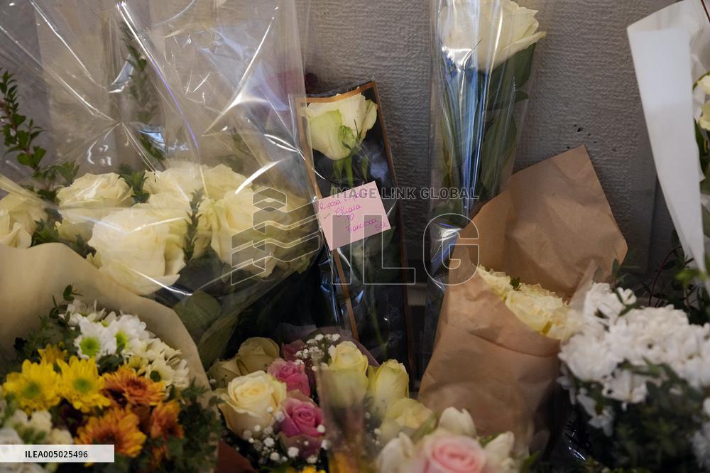 Crans-Montana - Flowers in Memory of Chiara Costanzo - Milan