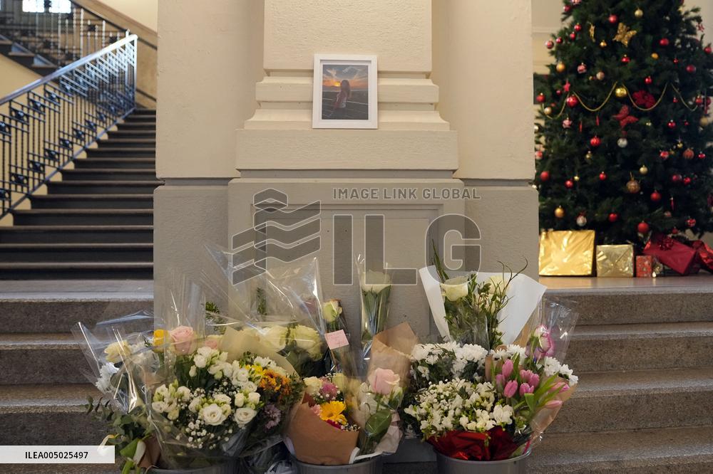 Crans-Montana - Flowers in Memory of Chiara Costanzo - Milan