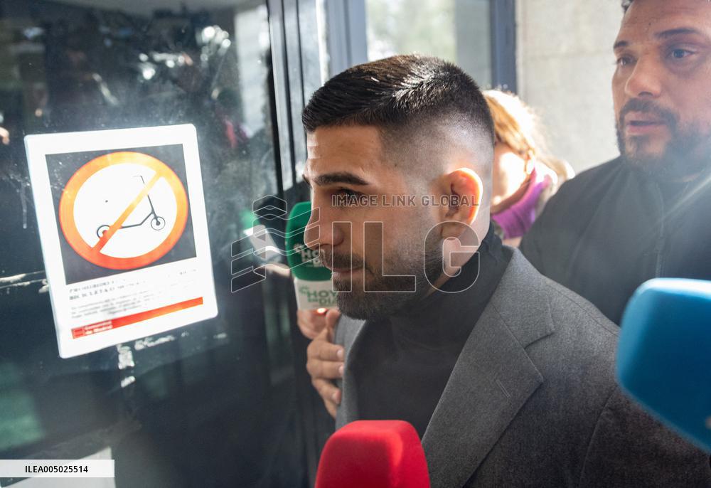 Ilia Topuria and His Ex-Wife in Court - Spain