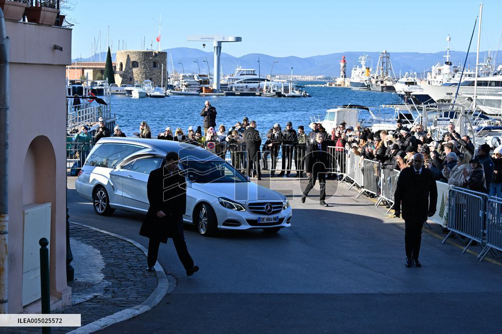 Brigitte Bardot Funeral - Saint-Tropez