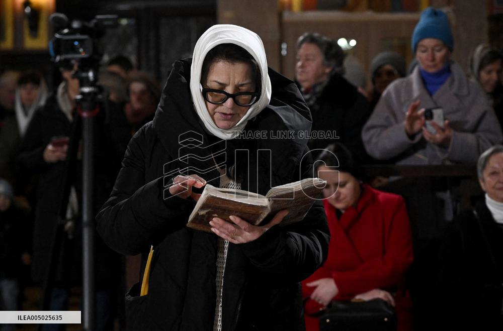 Serbian Orthodox Church Celebrates Christmas - Zagreb
