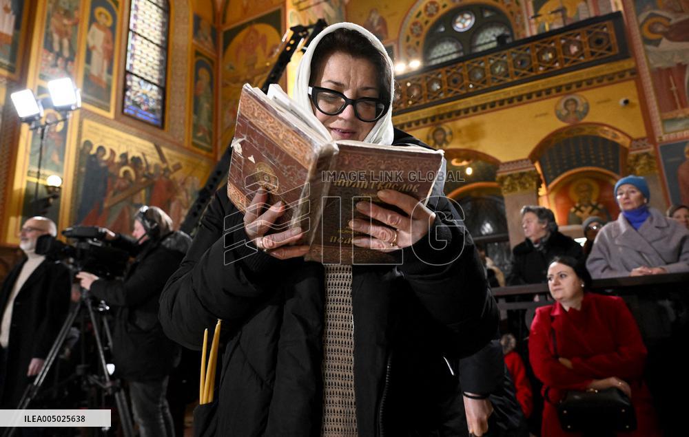 Serbian Orthodox Church Celebrates Christmas - Zagreb