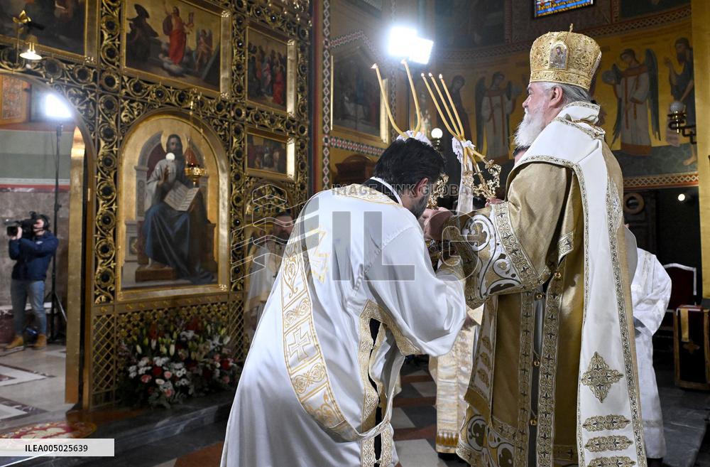 Serbian Orthodox Church Celebrates Christmas - Zagreb