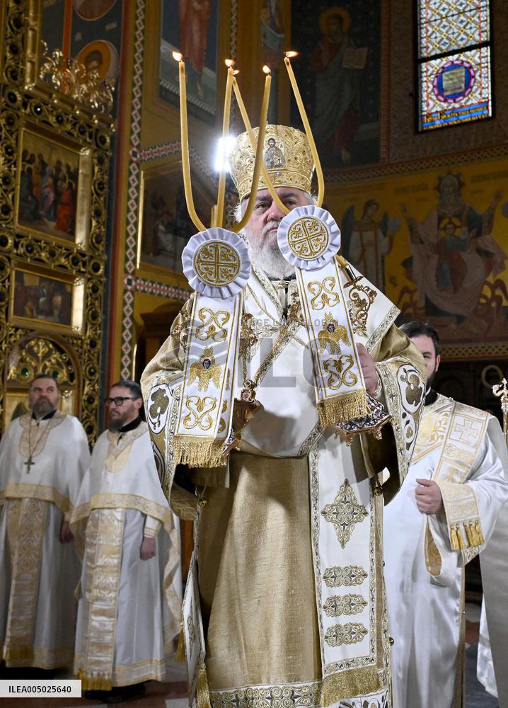 Serbian Orthodox Church Celebrates Christmas - Zagreb