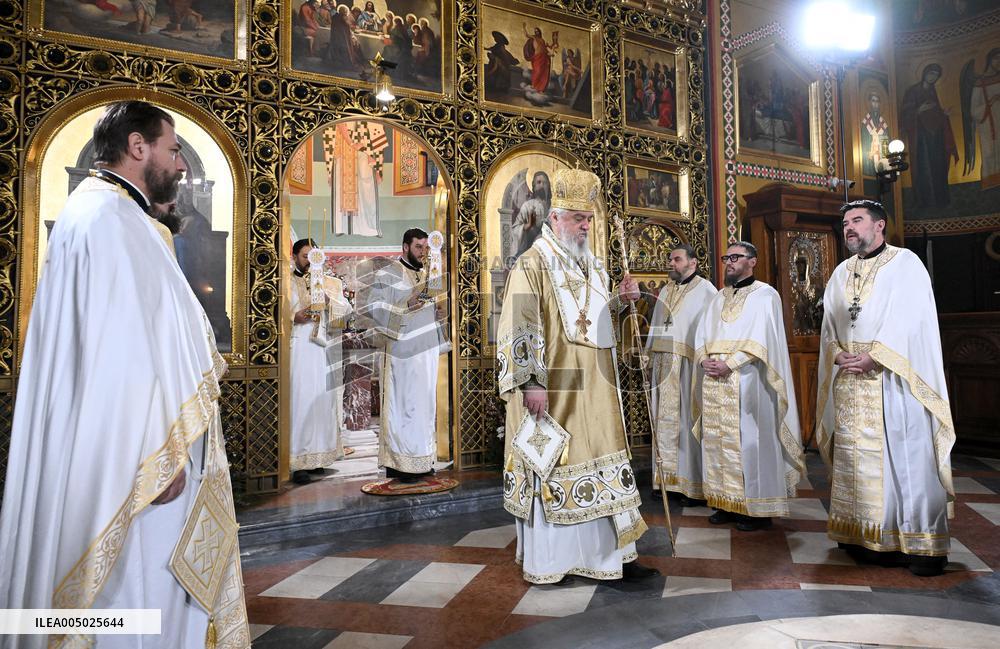 Serbian Orthodox Church Celebrates Christmas - Zagreb