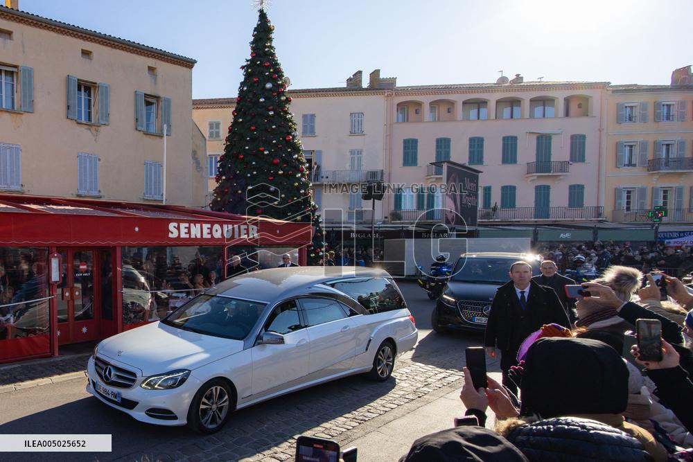 Brigitte Bardot Funeral - Saint-Tropez