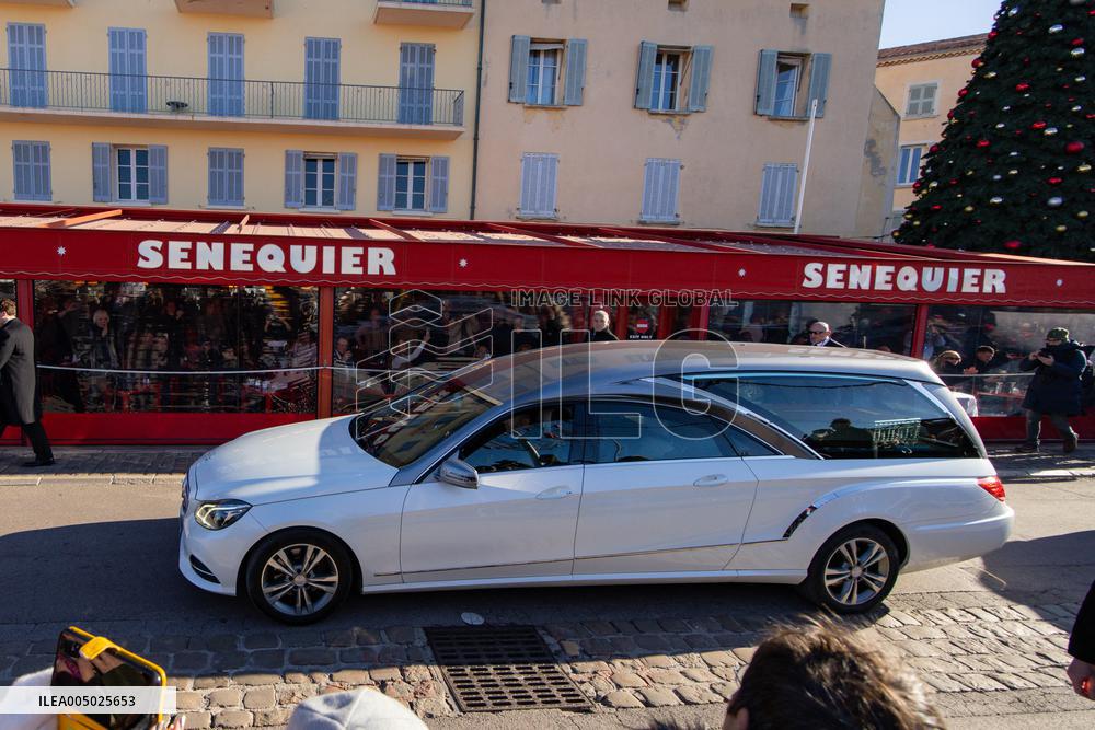 Brigitte Bardot Funeral - Saint-Tropez