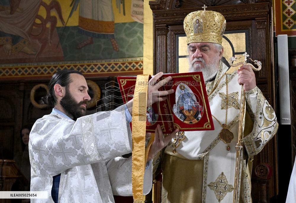 Serbian Orthodox Church Celebrates Christmas - Zagreb