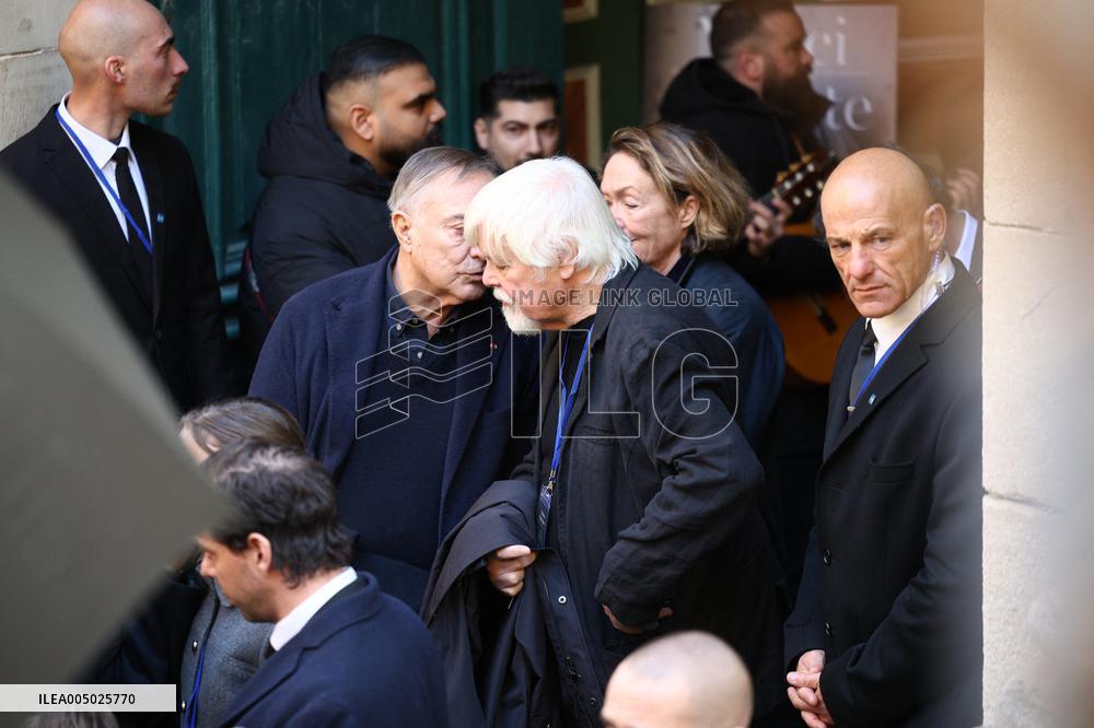 Brigitte Bardot Funeral - Saint-Tropez