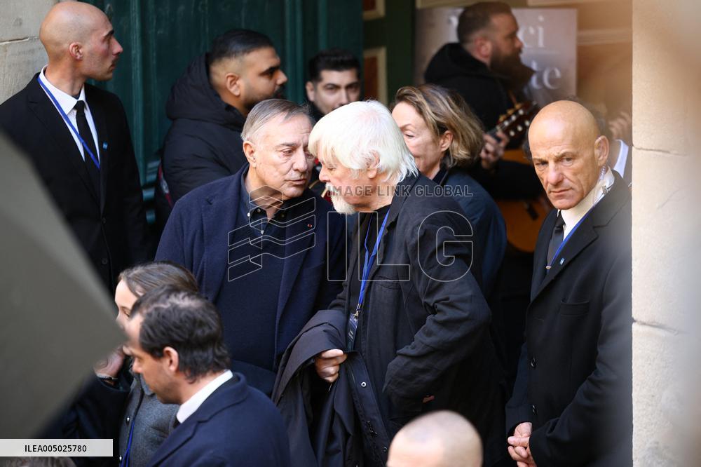Brigitte Bardot Funeral - Saint-Tropez