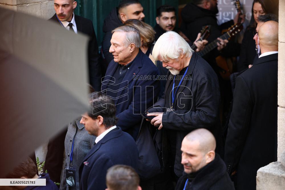 Brigitte Bardot Funeral - Saint-Tropez