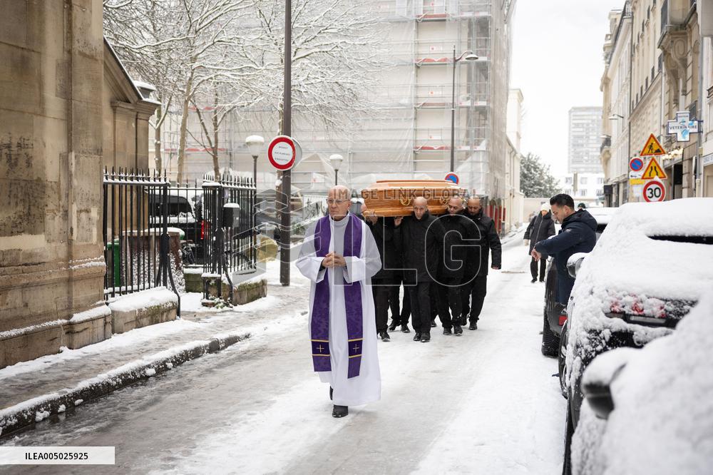 Marie-Josephe Balladur Funeral - Paris