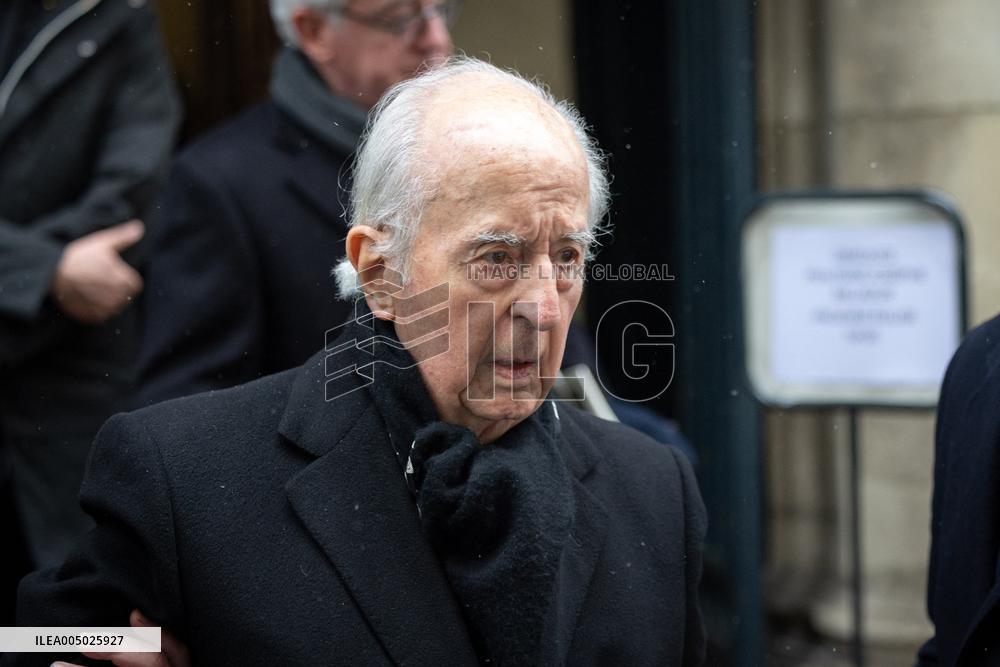 Marie-Josephe Balladur Funeral - Paris
