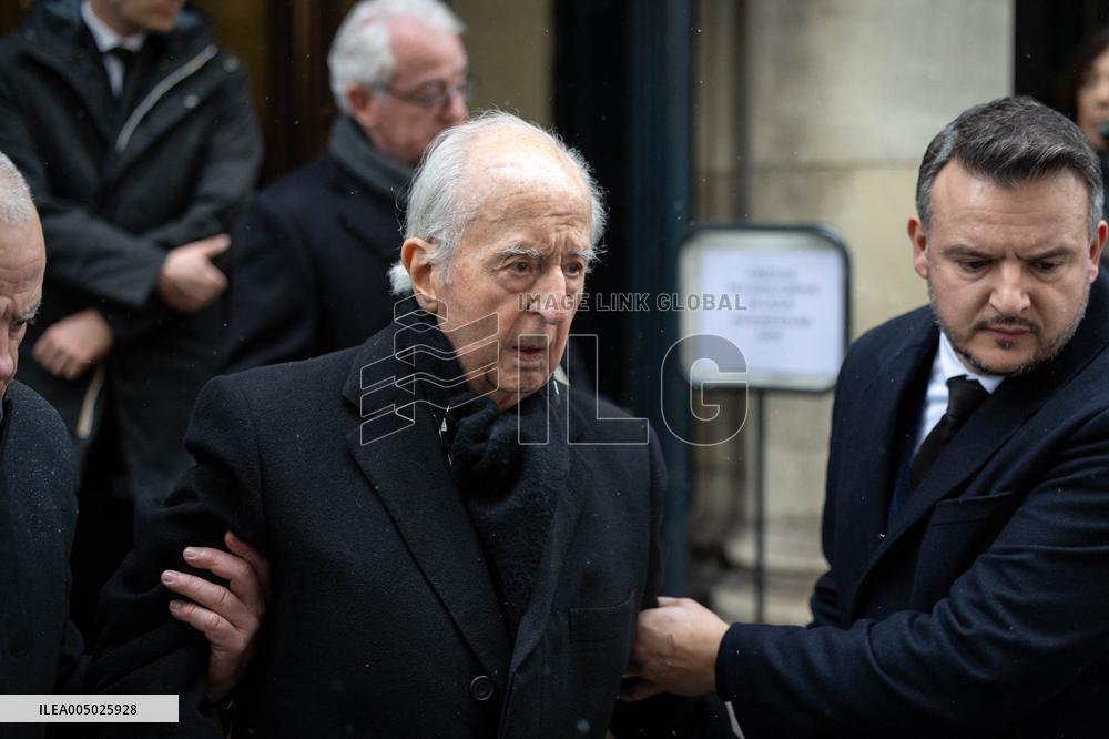 Marie-Josephe Balladur Funeral - Paris