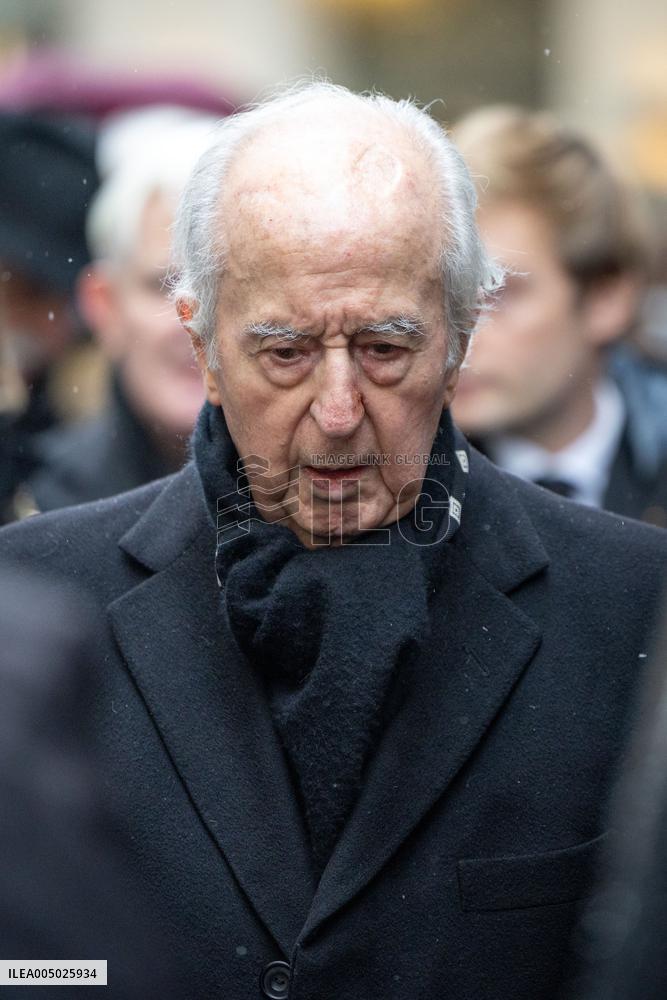 Marie-Josephe Balladur Funeral - Paris