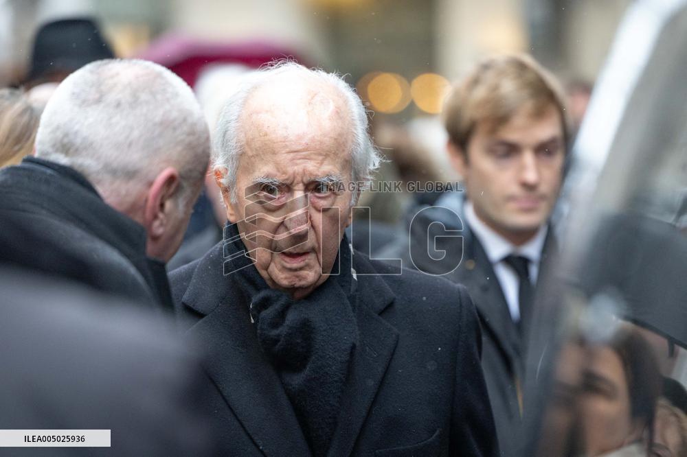 Marie-Josephe Balladur Funeral - Paris