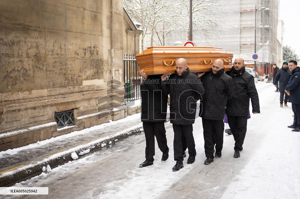 Marie-Josephe Balladur Funeral - Paris