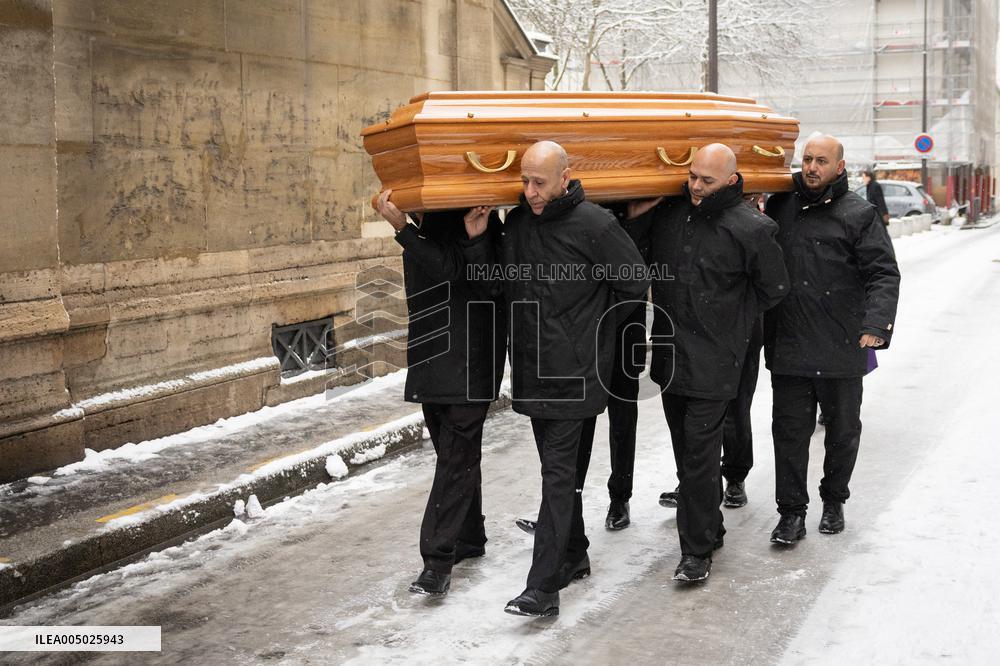 Marie-Josephe Balladur Funeral - Paris