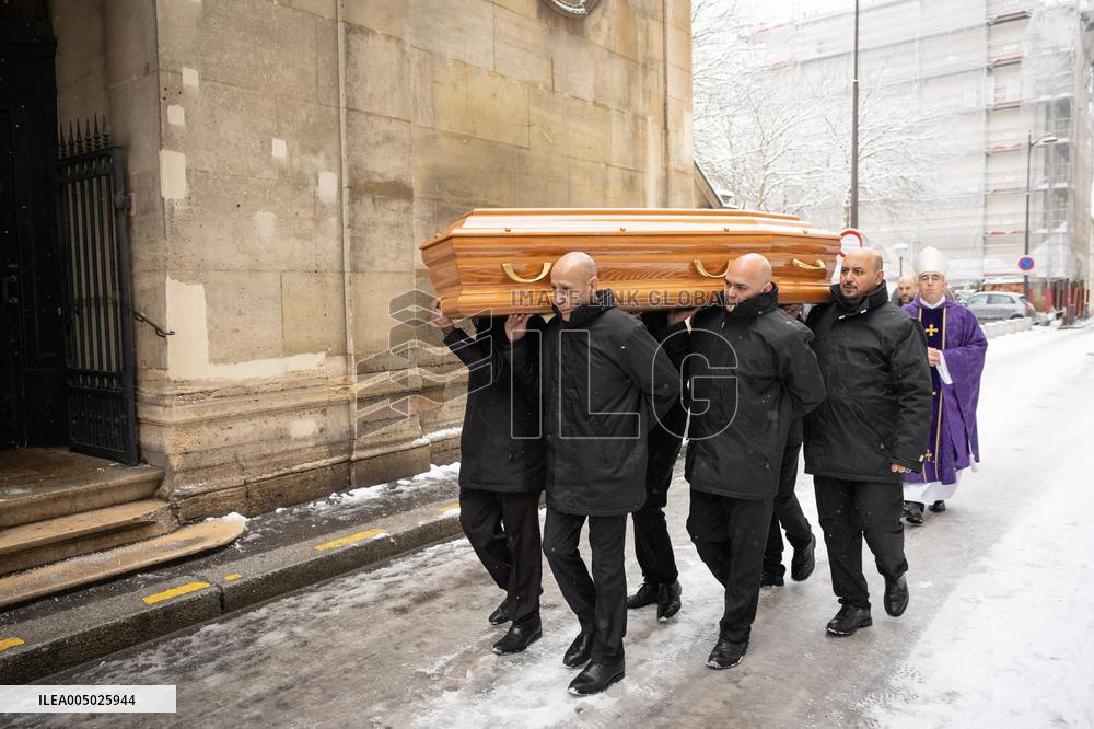 Marie-Josephe Balladur Funeral - Paris