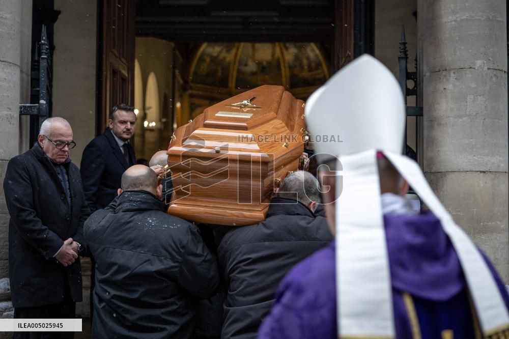 Marie-Josephe Balladur Funeral - Paris