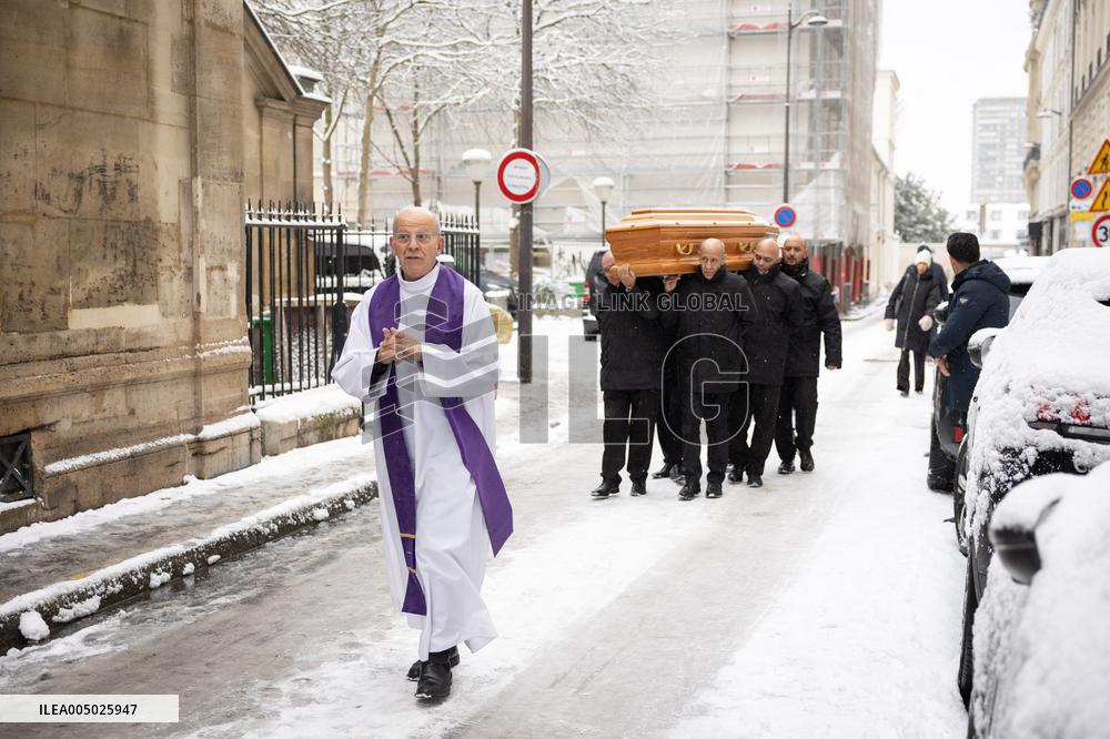 Marie-Josephe Balladur Funeral - Paris