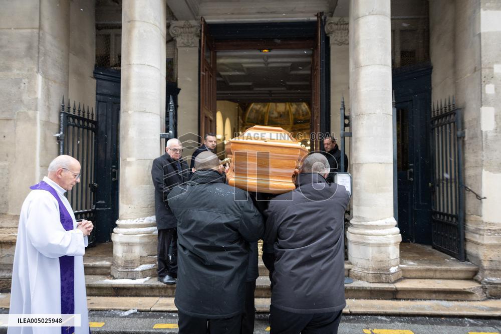Marie-Josephe Balladur Funeral - Paris