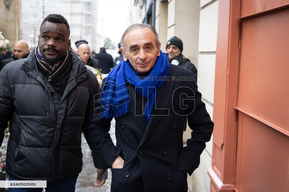 Marie-Josephe Balladur Funeral - Paris