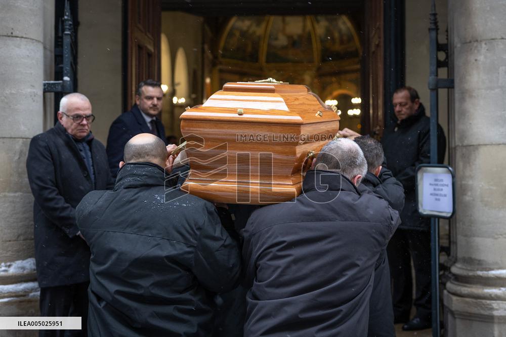 Marie-Josephe Balladur Funeral - Paris