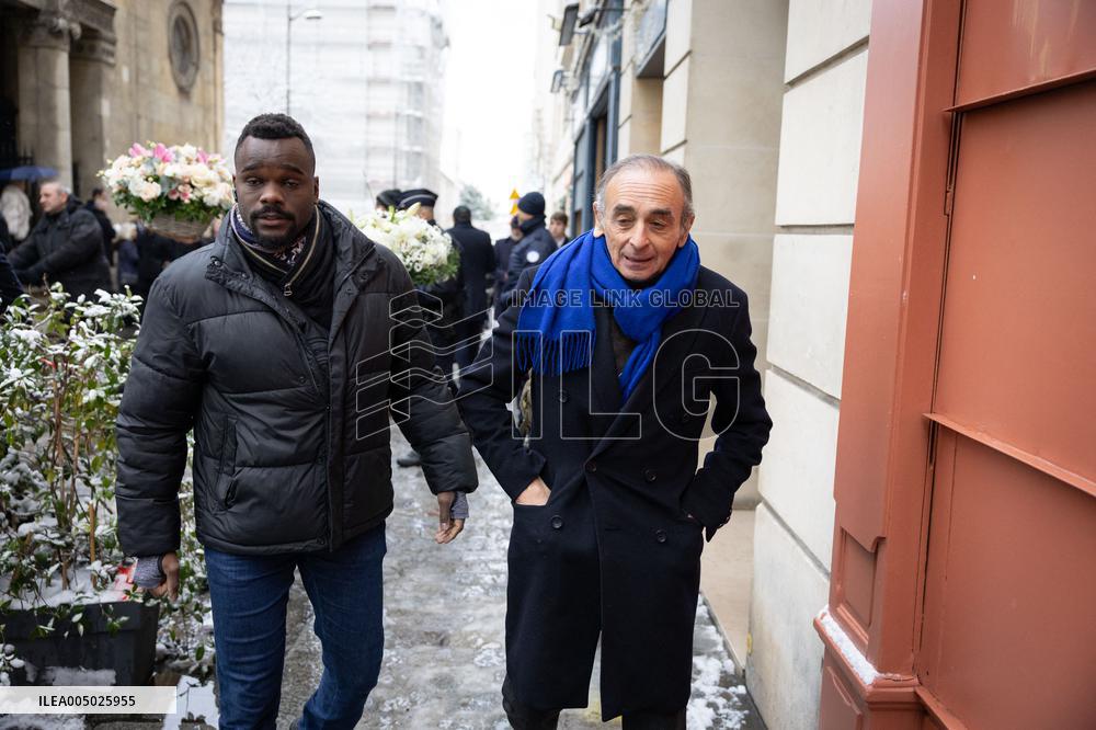 Marie-Josephe Balladur Funeral - Paris