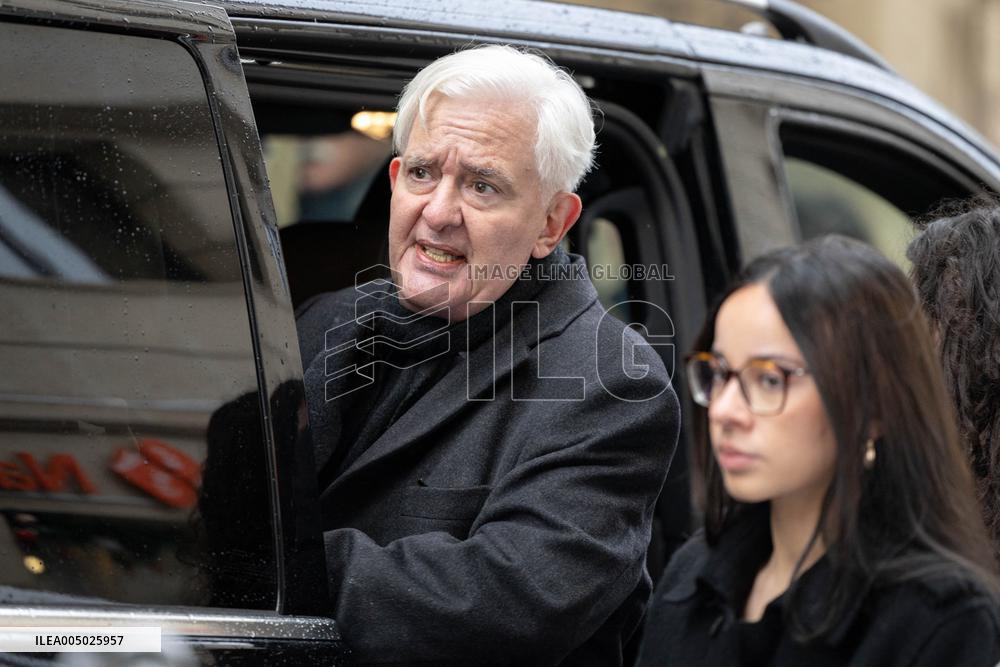 Marie-Josephe Balladur Funeral - Paris