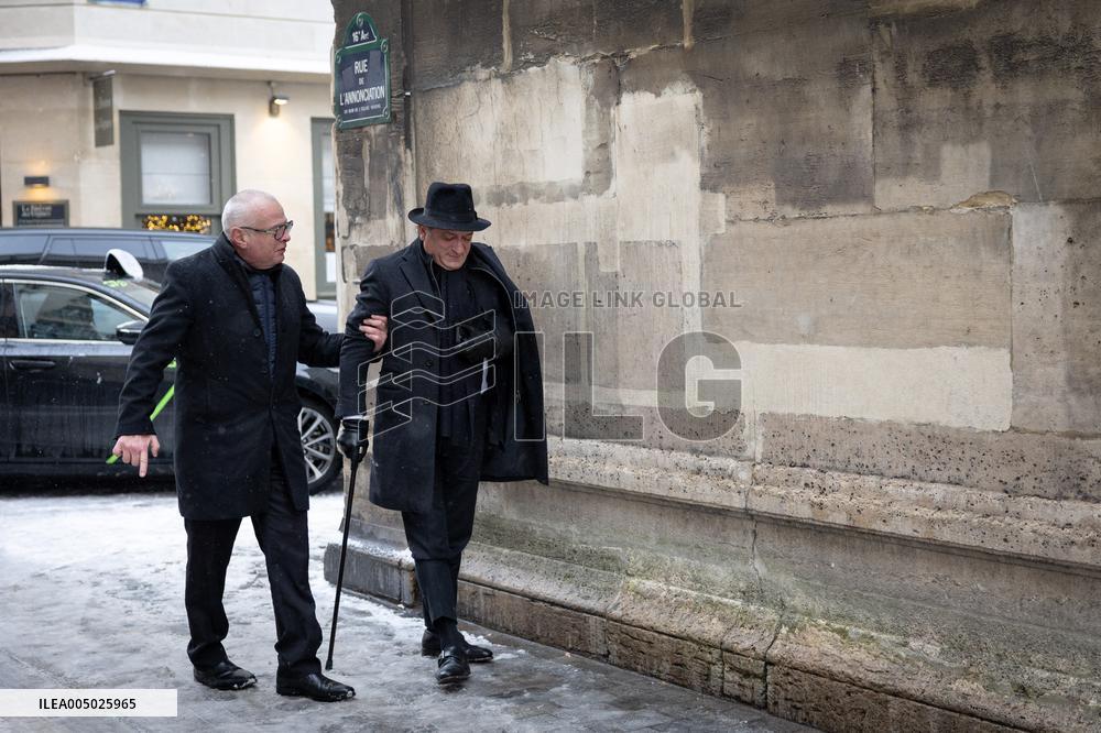 Marie-Josephe Balladur Funeral - Paris