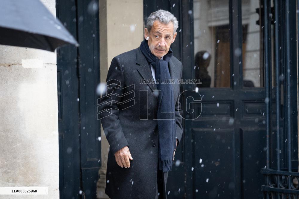 Marie-Josephe Balladur Funeral - Paris
