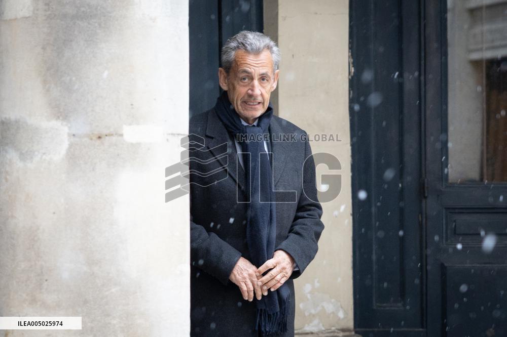 Marie-Josephe Balladur Funeral - Paris