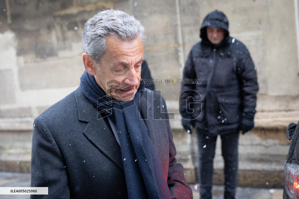 Marie-Josephe Balladur Funeral - Paris