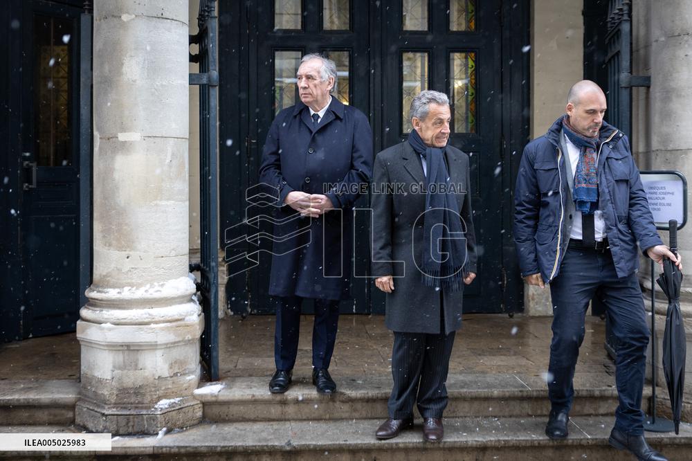 Marie-Josephe Balladur Funeral - Paris