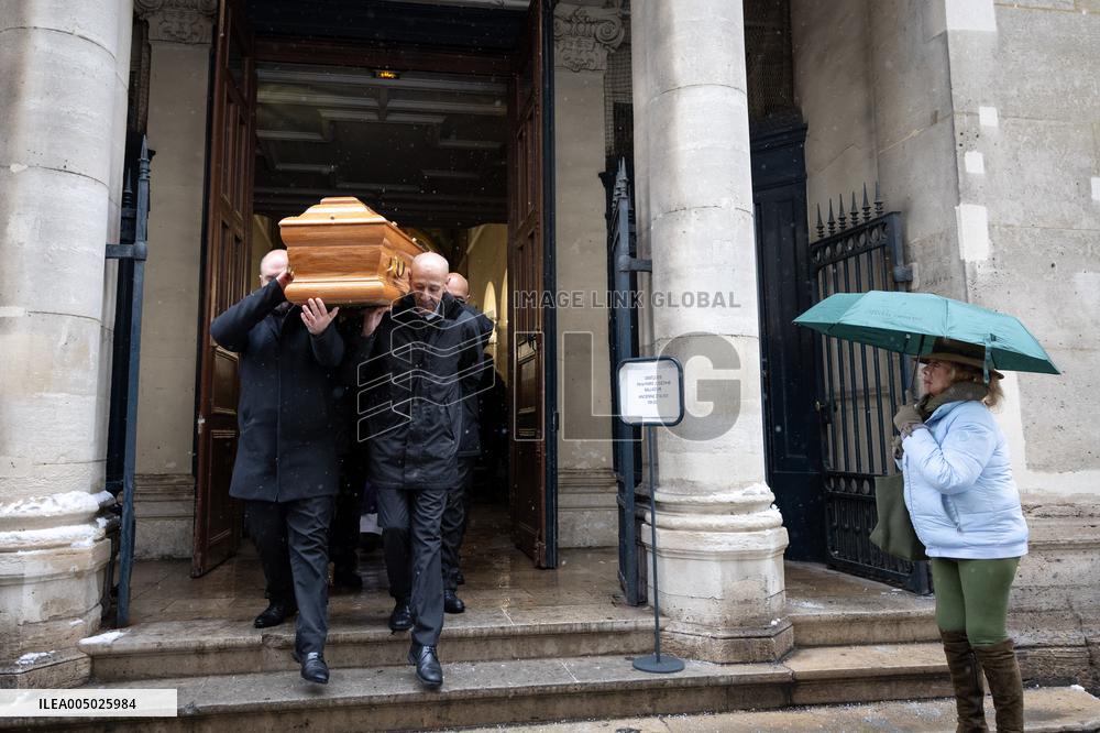 Marie-Josephe Balladur Funeral - Paris