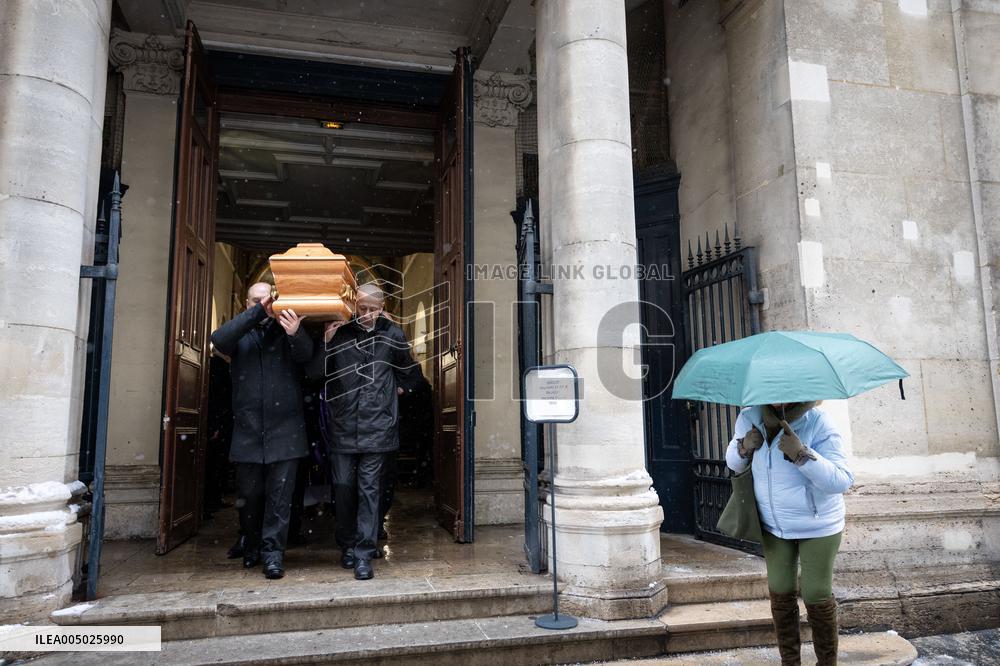 Marie-Josephe Balladur Funeral - Paris