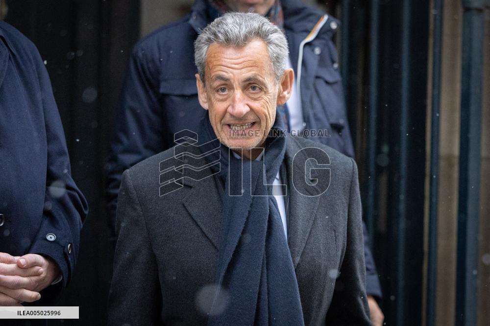 Marie-Josephe Balladur Funeral - Paris