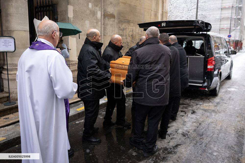 Marie-Josephe Balladur Funeral - Paris