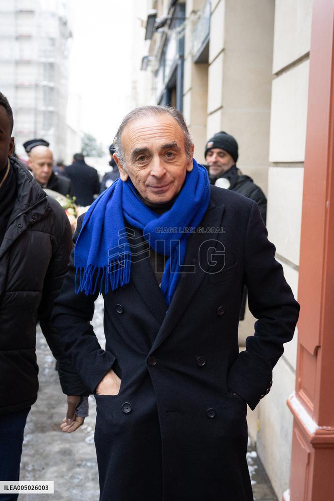 Marie-Josephe Balladur Funeral - Paris