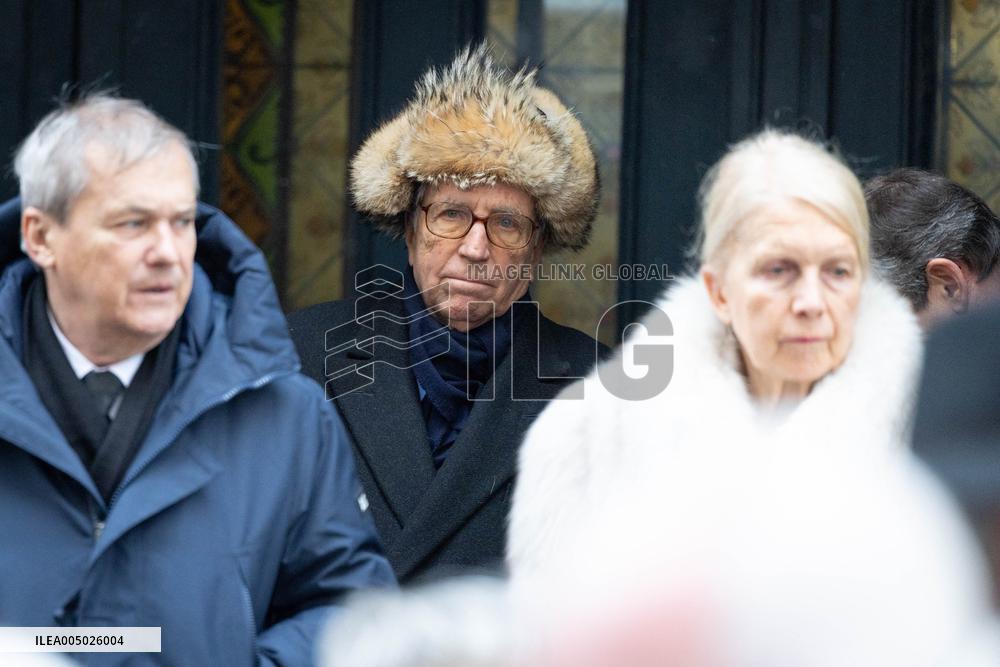 Marie-Josephe Balladur Funeral - Paris