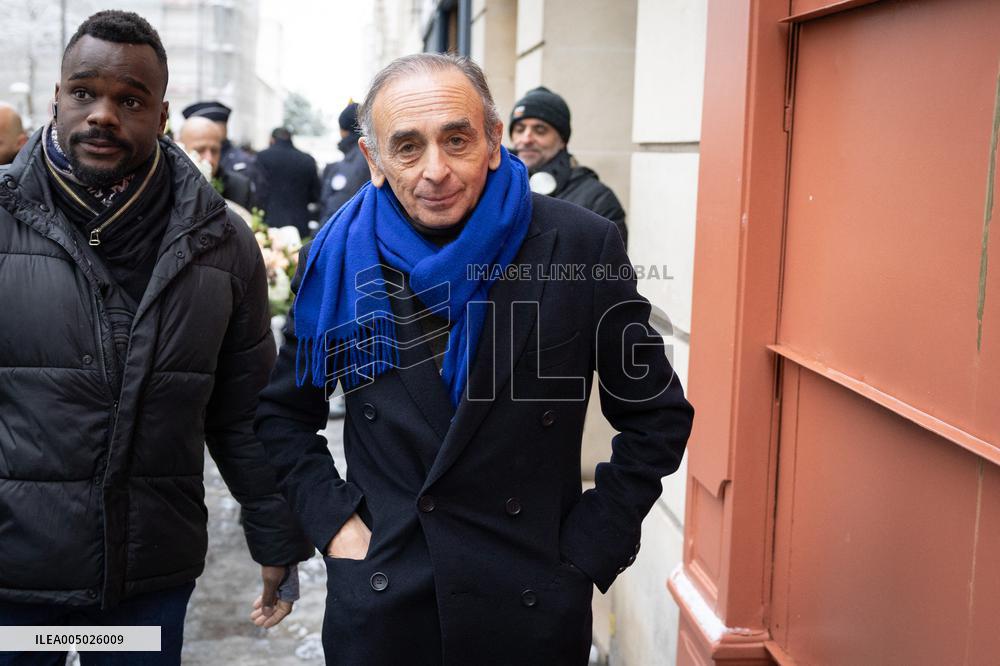 Marie-Josephe Balladur Funeral - Paris
