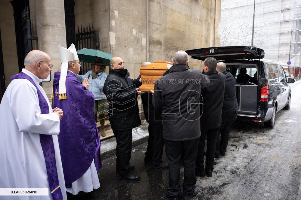 Marie-Josephe Balladur Funeral - Paris