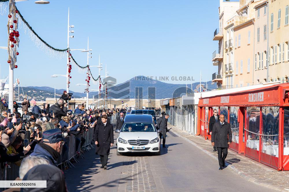 Brigitte Bardot Funeral - Saint-Tropez